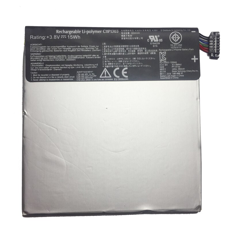 3950mAh C11P1303 Vervangende Batterij Voor Asus Google Nexus 7 "7 II 2 2nd Gen ME571 ME57K ME57KL k009 K008 Batterijen