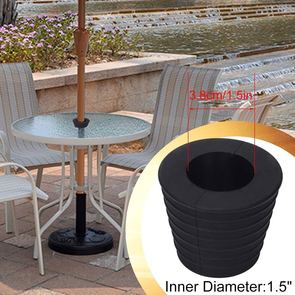 Patio Table Umbrella Cone Wedge Ring Plug Fits Umbrella Pole Diameter 38mm For Patio Table Hole Opening Or Parasol Base Stand