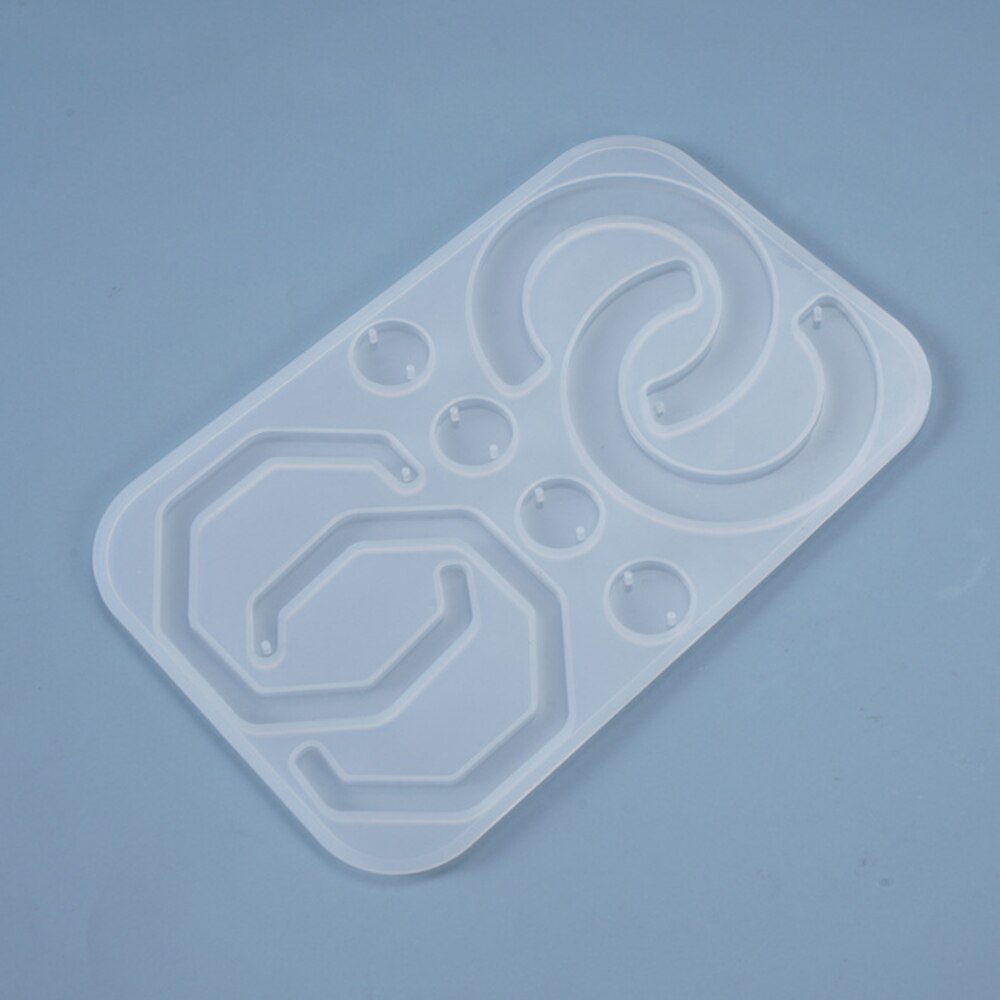 Mushroom Earring Mold Silicone Set With Hooks & Jump Rings - Epoxy Resin Jewelry Making Kit