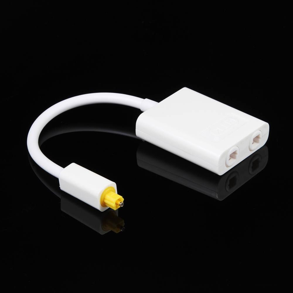 Kebidu mini usb digitaalinen toslink optinen kuitu audio 1 to 2 naaras jakaja sovitin mikro usb kaapeli lisävaruste audio ja video kaapeli: Valkoinen