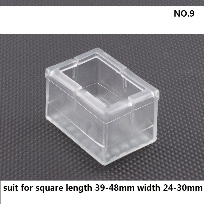 Non-slip Table Chair Foot Cover Foot Pad Furniture Leg Floor Protection Pad Wear-resisting Stool Chair Table Legs Protector: P  16pcs covers