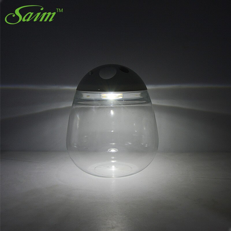 Saim Mini Betta Aquarium LED Lighting Fish Bowl Decorative Round Fish Tank Acrylic Aquarium Desktop Small Tanks Aquarium Bowls