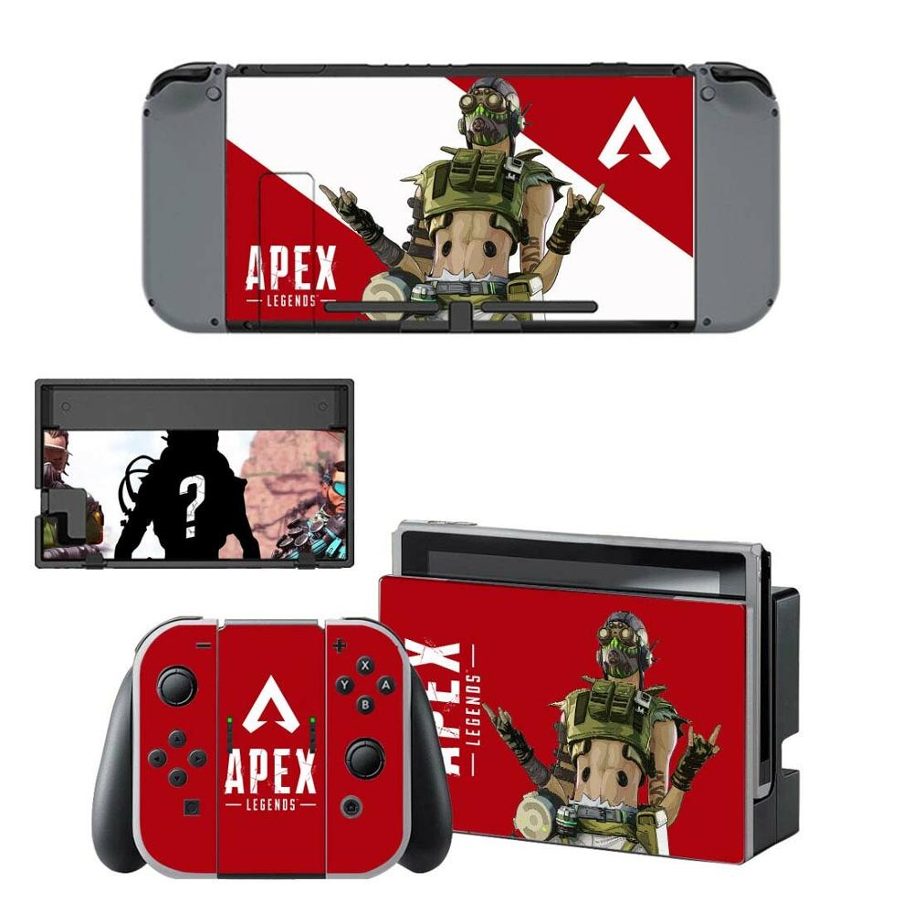 APEX Legends Nintendoswitch Haut Nintend Schalter Aufkleber Aufkleber für Nintendo Schalter Konsole Freude-con Controller Dock Haut Aufkleber