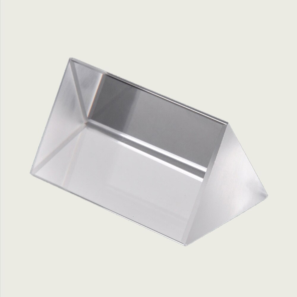 Optical Glass Triangular Prism Lens Small Experimental Equipment Mitsubishi Rainbow Refractor Photography Mirror
