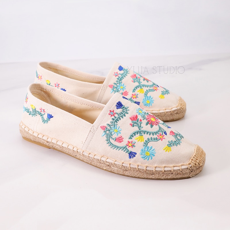 platte espadrilles