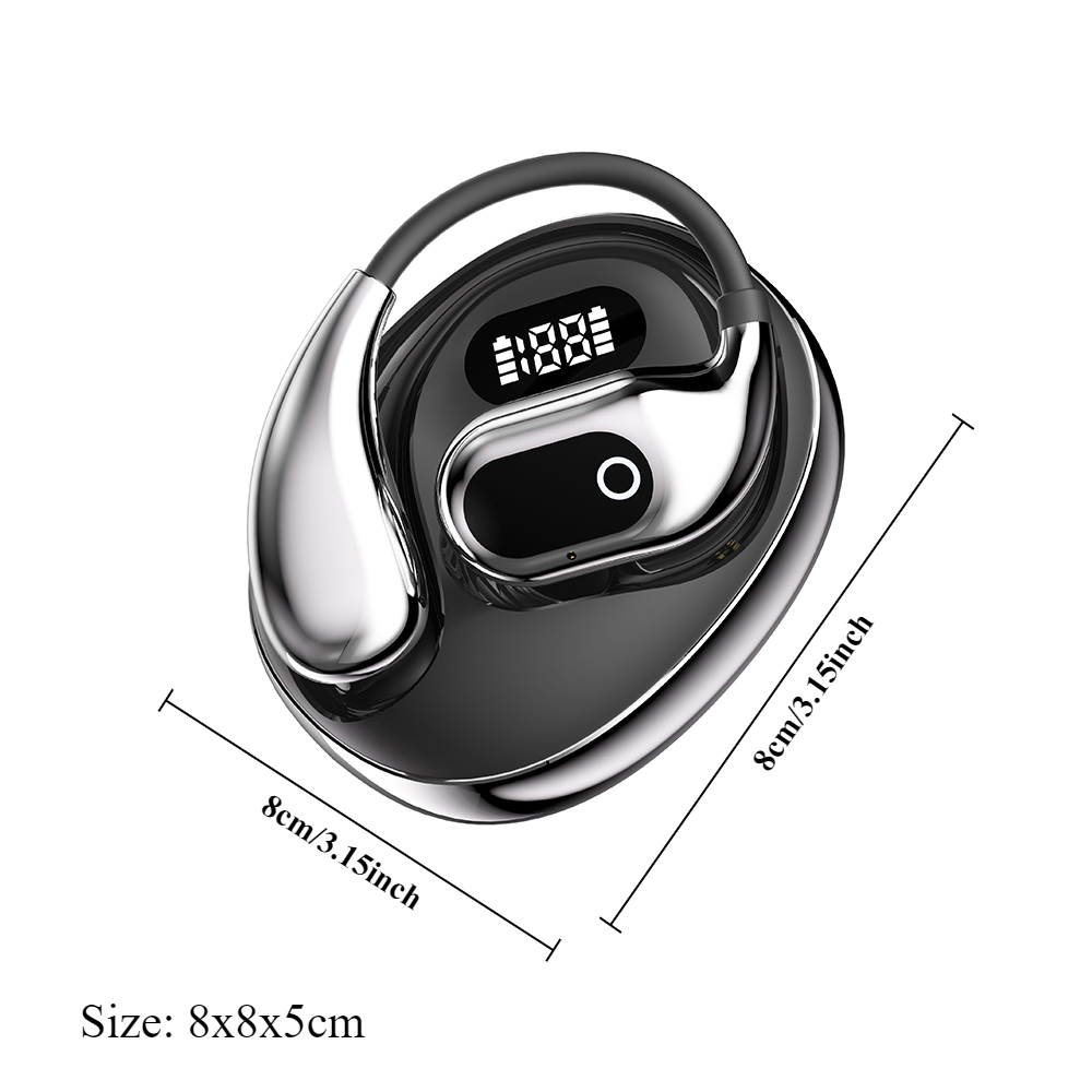 AI Tłumacz - Bezprzewodowe Słuchawki Bluetooth 5.3 z Dwukierunkową Transmisją w Czasie Rzeczywistym, Nauszne Słuchawki Hi-Fi dla Podróżników Biznesowych i Zwiedzających