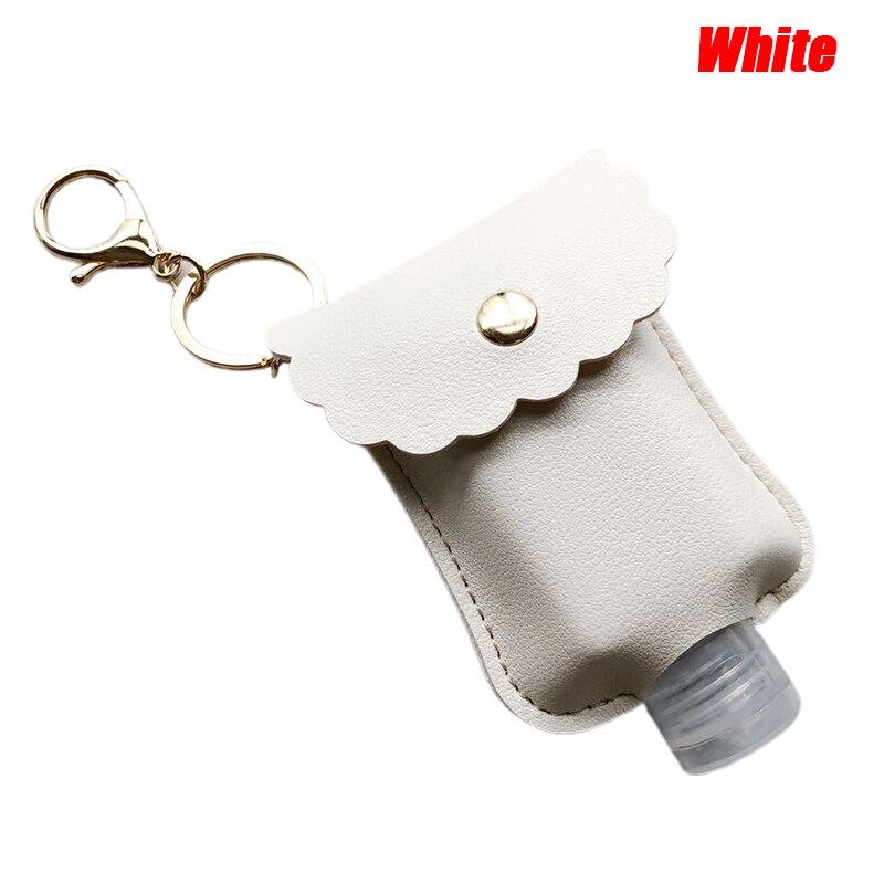 Bouteille de voyage et porte-clés bouteilles vides rechargeables pour désinfectant pour les mains: WT