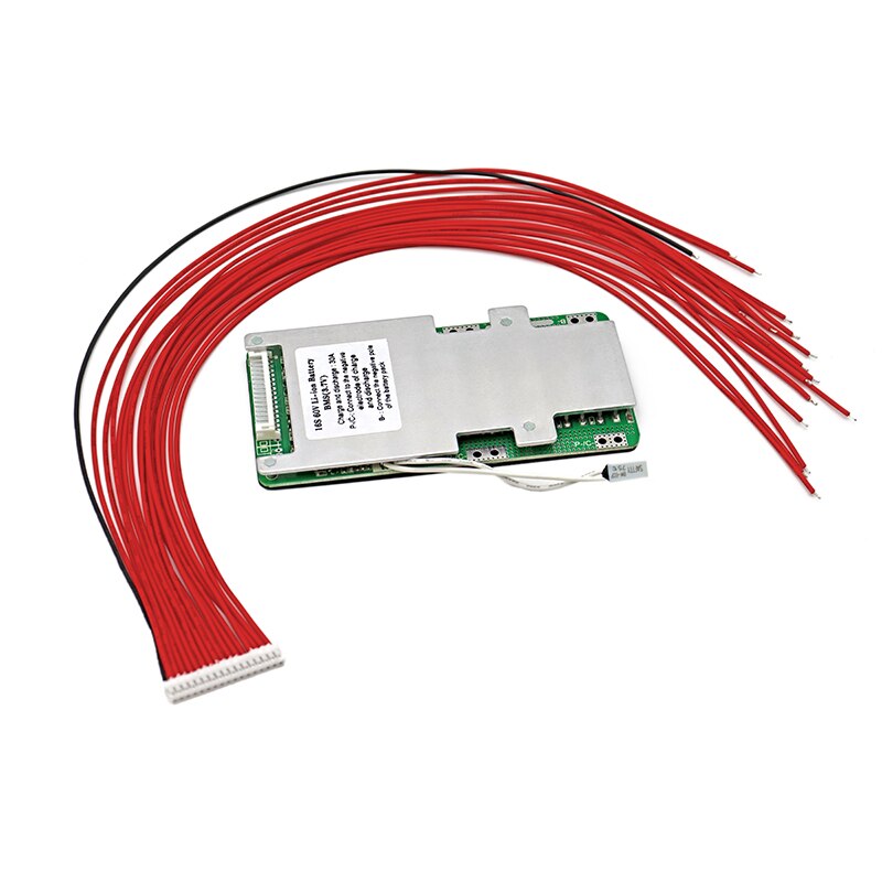 60V 40A 16S batería de polímero de litio BMS 3,7 V mismo puerto PCM 60V 20Ah 30Ah 40Ah 60Ah batería de iones de litio equilibrio BMS