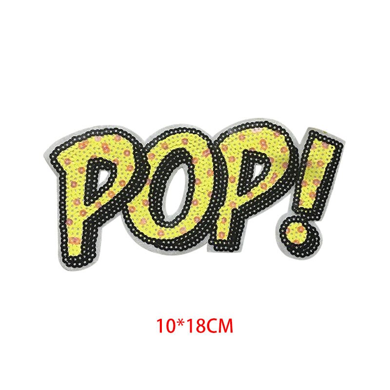 DIY Applique Embroidery Applique Costume Decoration Dimensional Pop Decal Bead Piece: Default Title