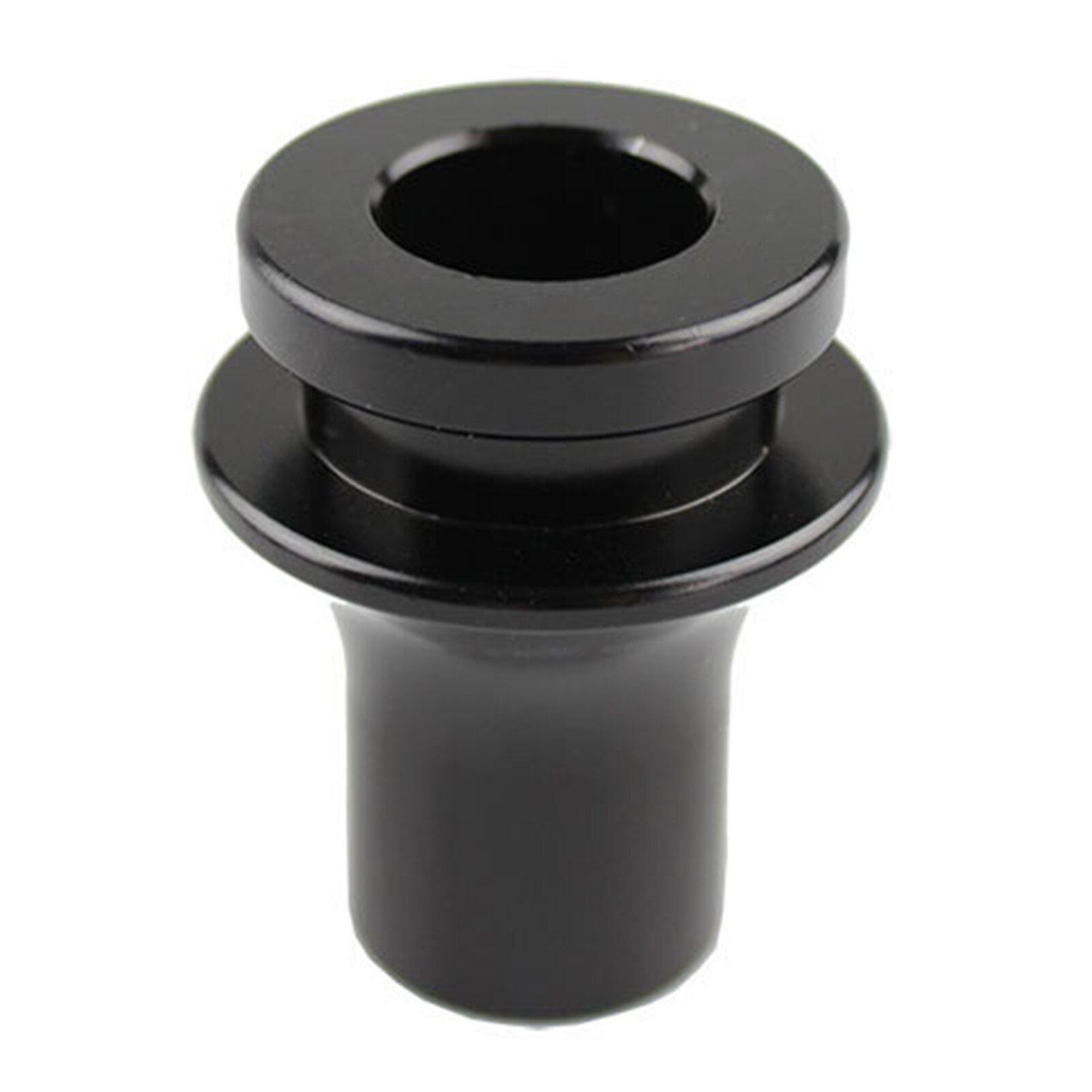 Pomo de palanca de cambios Base de adaptador de conector de aleación de aluminio de hilo pomo de cambio de modificación de coche para mitsubishi M10x1.25 paso de la rosca: Black