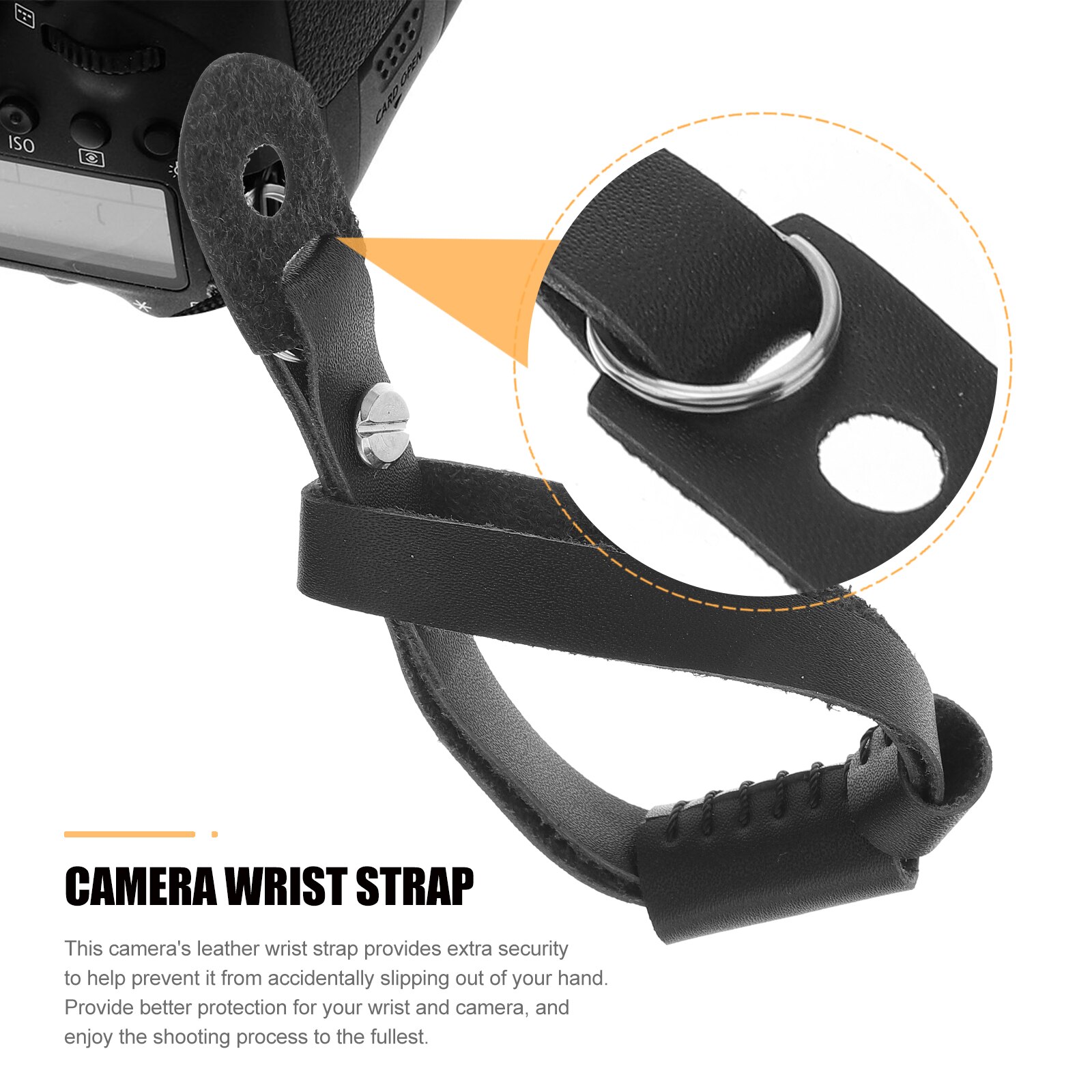 2pcs Digital Camera Wristband Hand Strap Camera Protective Rope Wrist Strap