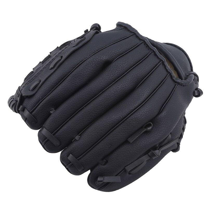 Luva de beisebol em duas cores, equipamento para prática de esportes ao ar livre, tamanho 9.5/10.5/11.5/12.5, para mão esquerda, para adultos e mulheres