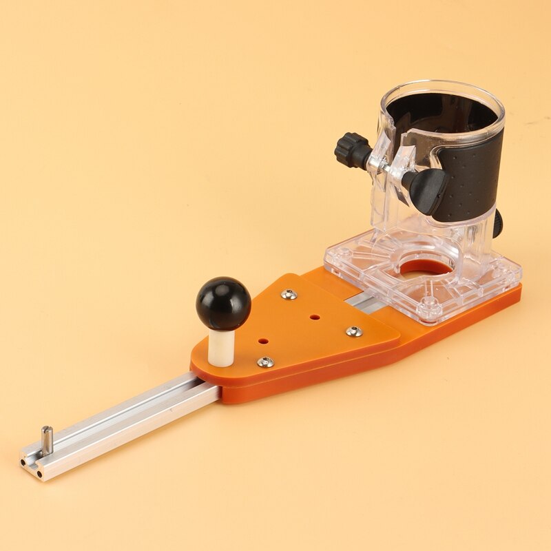 Circle Cutting Jig For Makita Electric Hand Trimmer Wood Router Milling Circle Trimming Machine Balance Board With Track