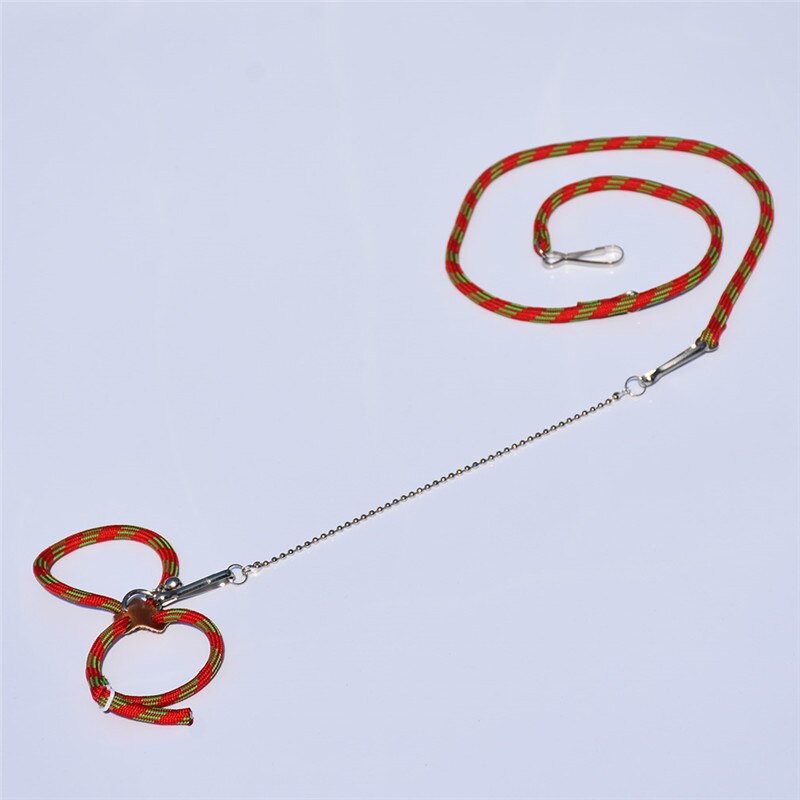 Cute Adjustable Pet Rat Mouse Hamster Harness Rope Hamster Leashes Lead Collar For Rat Mouse Outdoor Supplies: red green