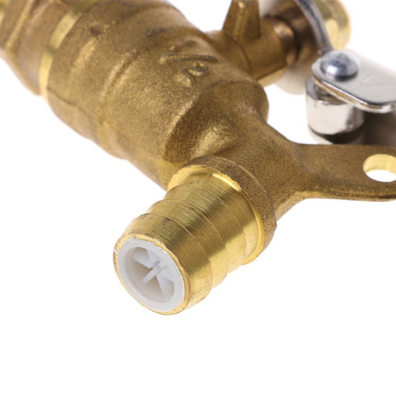 1/2" Brass Faucet Lockable Water Tap Single Hole Water Tap Faucet Spout
