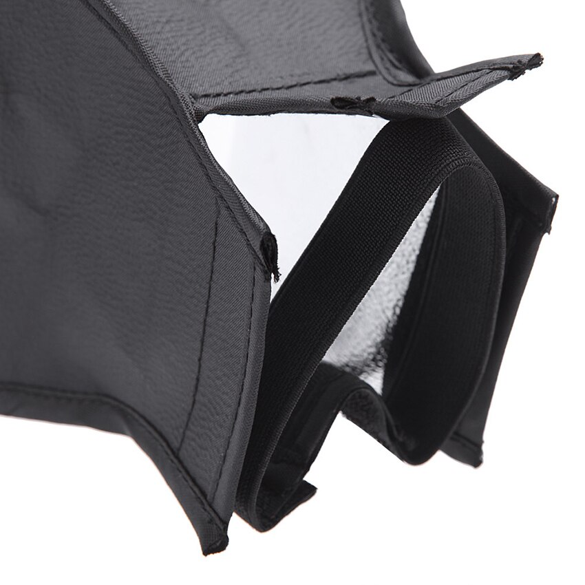 Flash Diffuser Light Softbox 15x17CM Portable Universal Photo Diffuser Collapsible with Storage Bag for Speedlight