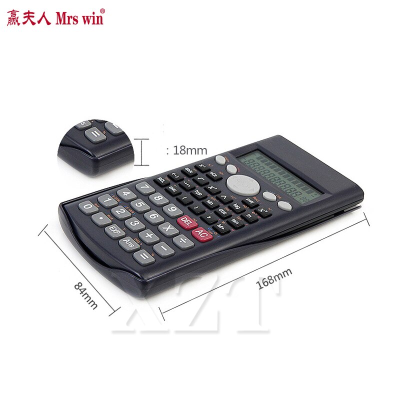 Scientific Colorful Calculator Solar Power Electronics Textbooks Stationery Office Material School Supply