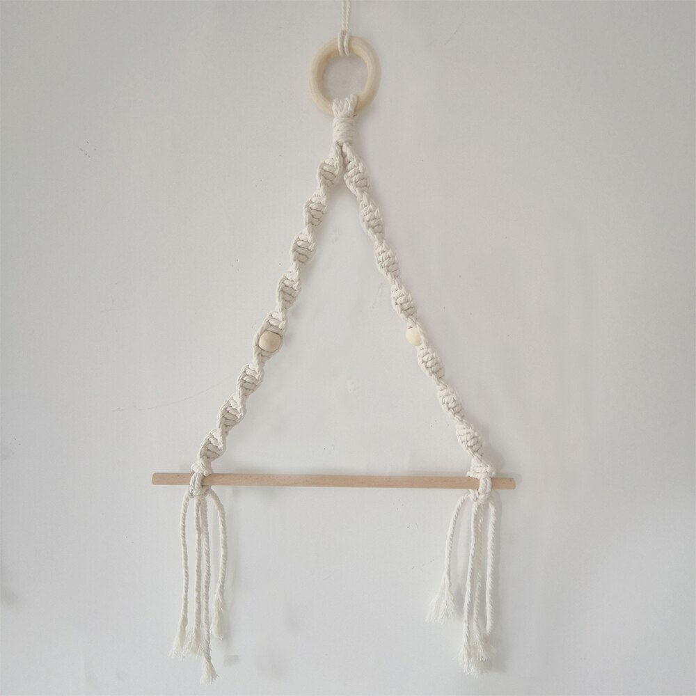 nordique toilette porte-rouleau de papier tapisserie macramé tenture murale salle décoration salle de bains distributeur de papier toilette: A1