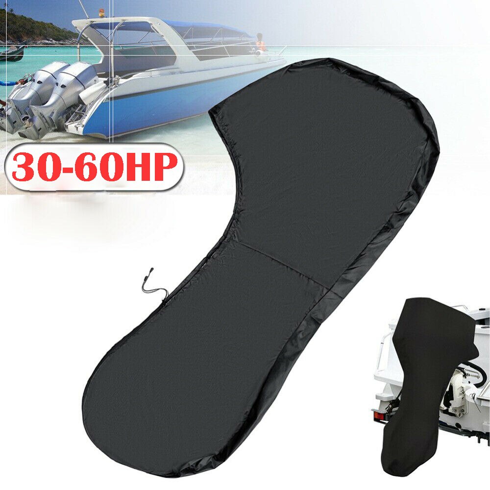 Ship's Side Cover Engine Motor Covers 6-15HP 600D Rain Protection Full Motor Cover: 30-60HP