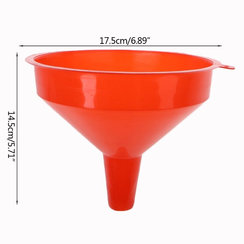 Plastic Filling Funnel Spout Pour Oil Tool Petrol Diesel Car Styling For Car Motorcycle Truck Vehicle L41A: 2