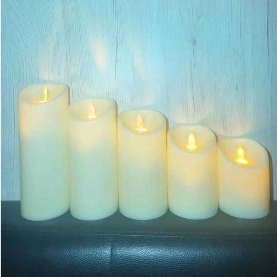 Lampe à bougie électrique LED, sans flamme, alimentée par batterie, pour décoration de mariage, fournitures de fête d'anniversaire
