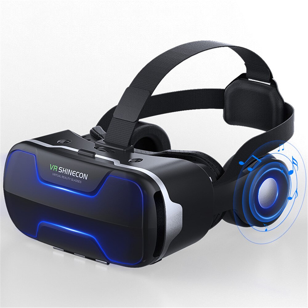 Virtual Reality Headset VR SHINECON 3D VR Bril Duizend Magische Spiegel Vier Generaties Draagbare G02ED