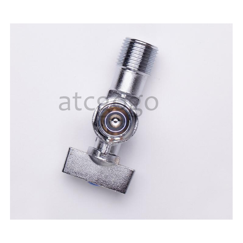 Ball core full open large flow angle valve