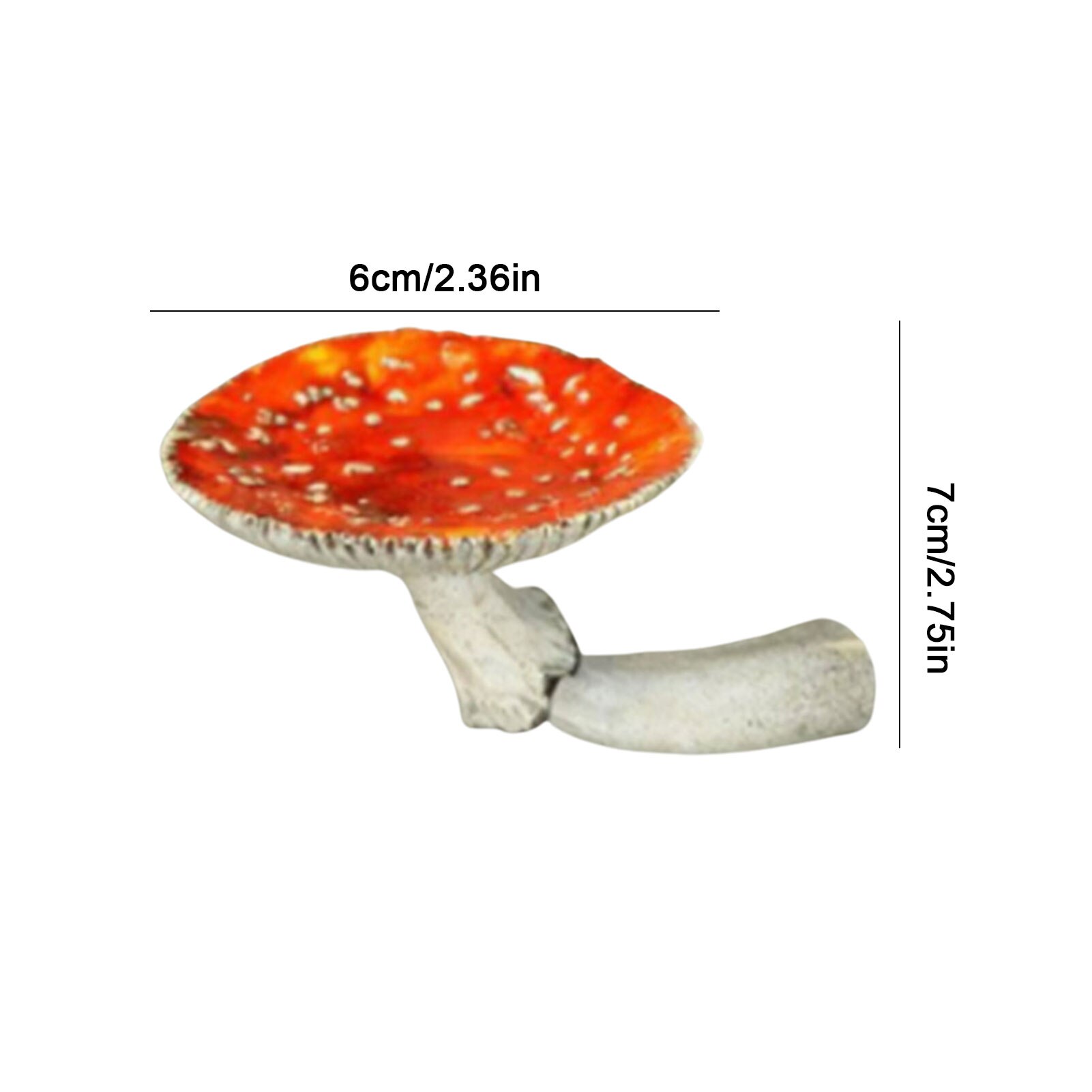 Mushroom Hanging Shelf Bathroom Light Holder Vinta... – Vicedeal