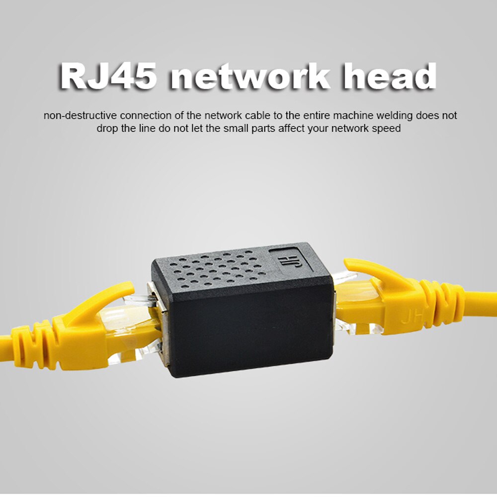 Netwerk Connector Adapter Kabel extende 8P8C RJ45 Lan Kabel Coupler Extender RJ45 Extension Converter Vrouw-vrouw Cat7/6 /5e