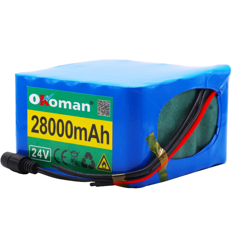 24V 28Ah 6S5P 18650 li-ion battery pack 25.2v 28000mAh electric bicycle moped /electric/lithium ion battery pack