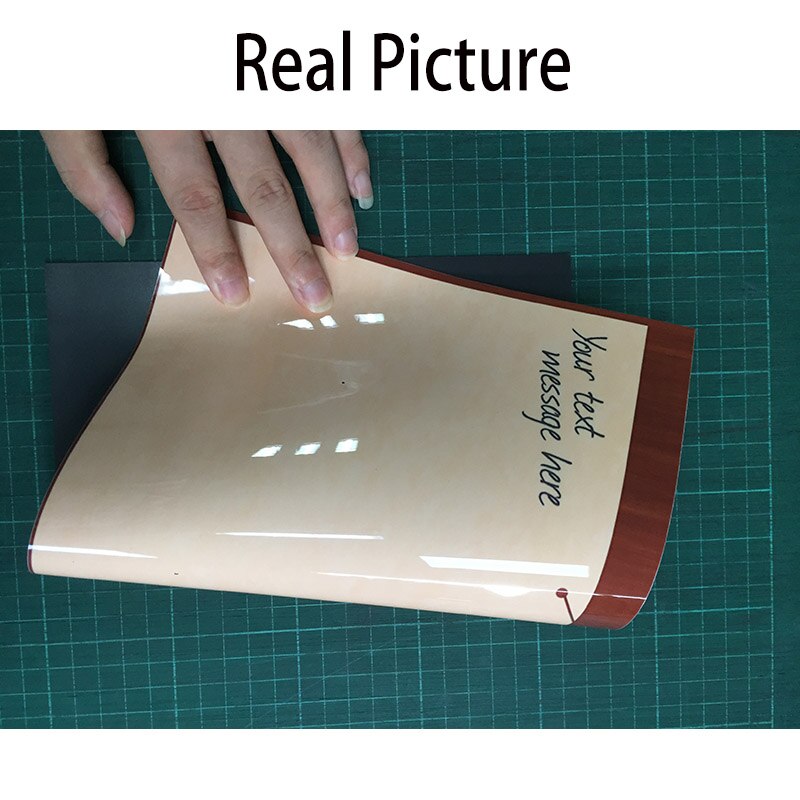 YIBAI A4 Droog Veeg Magnetische Whiteboard Flexibele Opmerking Memo Board-Keuken Magneet Sticker Winkelen Lijst Familie Notities