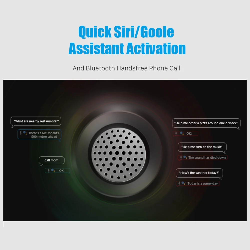 Bil bluetooth-mottagare 5.1 aux-ljud 3.5mm trådlös adapter för handsfree bil bluetooth-ljudförstärkare högtalare hörlurar