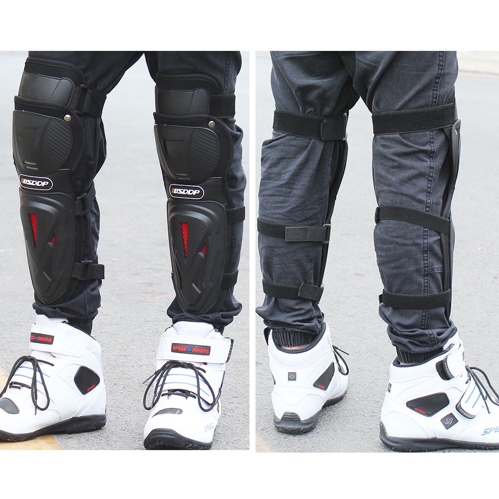 Vierteiliges Knight Offroad-Ausrüstung sset EVA Motorrad Knie Ellenbogen Bein Mo