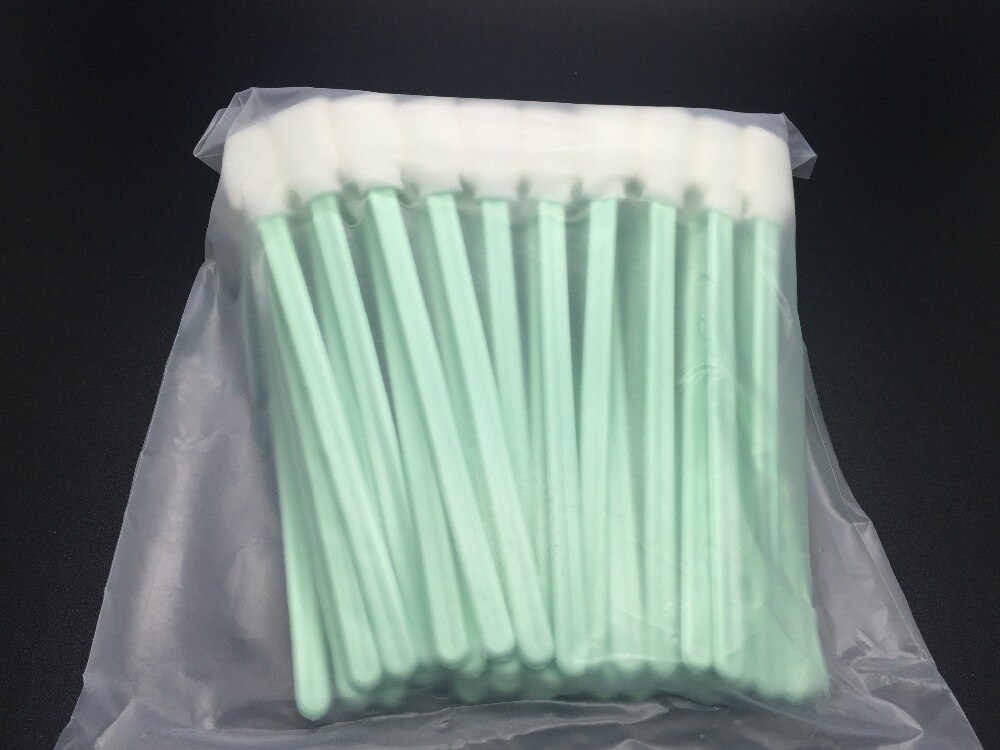 Good chemical resistance of big ink brush Inkjet printer cleaning swab cleaning brush