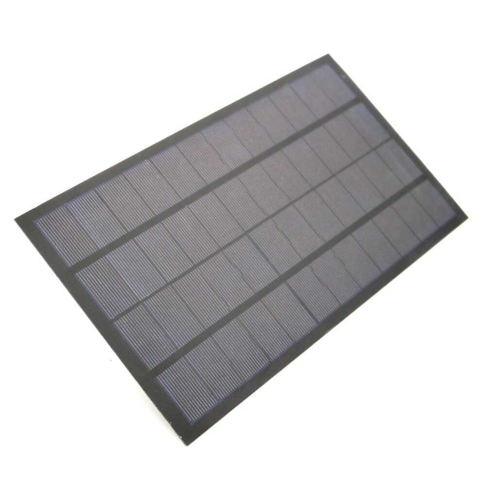 Solar Panel 583mA 12V 7W Mini Solar Battery Cell Phone Charger Portable DIY Epoxy Polycrystalline Silicon Solar Cell