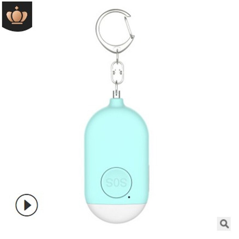 Wiederaufladbare alarmtaschenlampe, intelligentes gerät für den außenbereich, sicherheitsalarm für personen