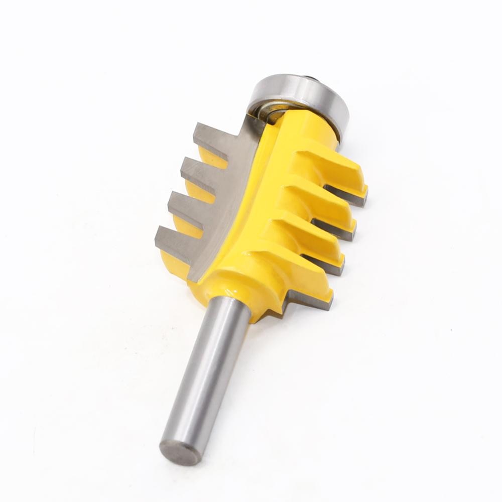6mm,1/4 inc ,8 mm skaft skinne vendbar fingersamling lim fræser bit kegle tap træværk fræser elværktøj træ fræser fræser