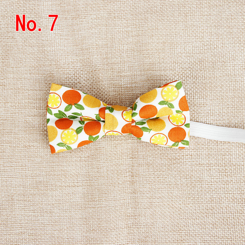 Pajarita clásica para bebé y Chico, pajarita para niño, esmoquin, pajarita con estampado de limones Lazo, corbata informal de mariposa