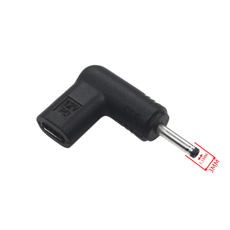 USB C PD to DC Power Connector Universal 12V Type C to DC Jack Plug Charging Adapter Converter for Router Tablet: green
