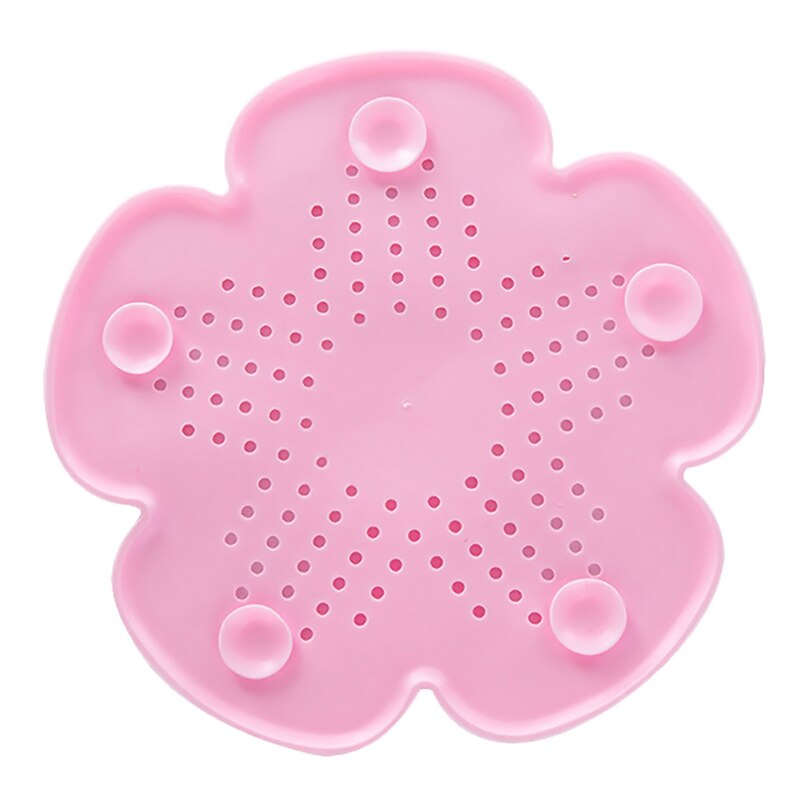 Scurgere chiuveta de bucatarie in forma de floare dispozitiv de prindere a parului din silicon dop de baie sitatoare capac de dus filtre pentru chiuveta scurgere de podea
