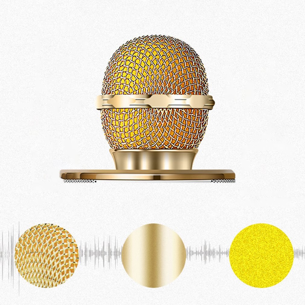 wireless microphone condenser karaoke mic bluetooth stand radio mikrofon studio recording studio