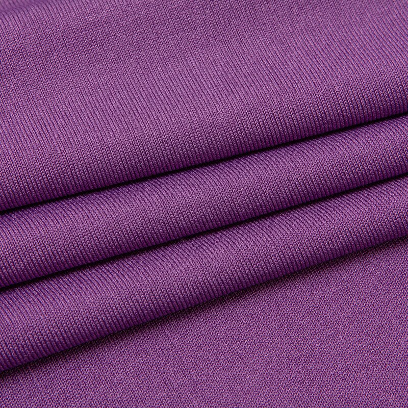 Hohe-festigkeit Gestrickte vier-seitige strecken Milch Seide Spandex Stoff Leistung tanzen Kleidung Sofa Stuhl Abdeckung Einfarbig stoff: Violett