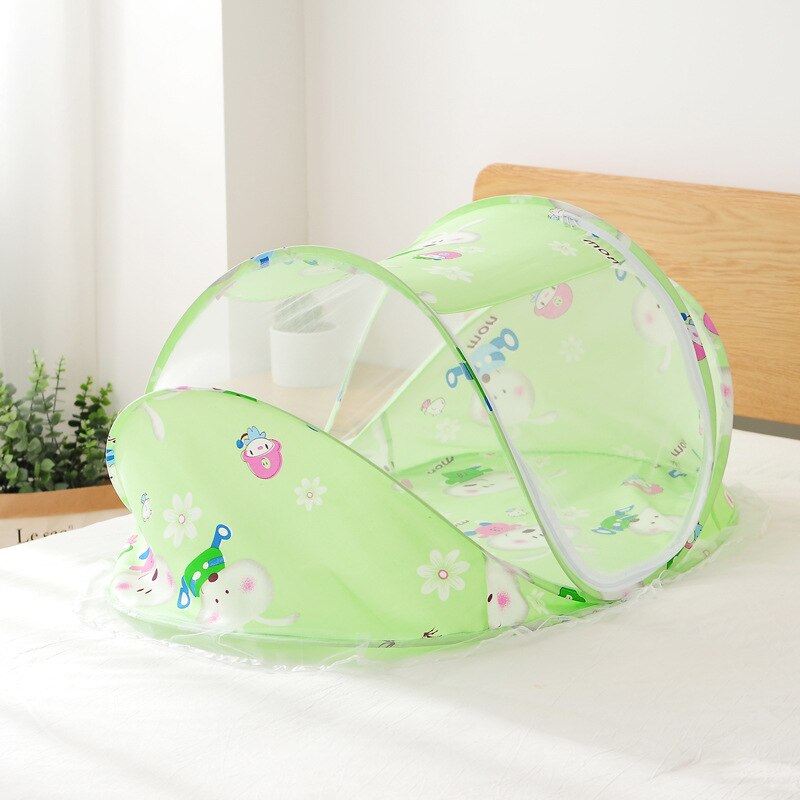 Juego de cama plegable con mosquitera para bebé, cuna portátil para recién nacido, almohada, cuna para Babynest: 05