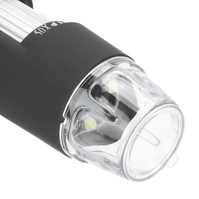 Mini Microscope WiFi Wireless Digital 1080P Microscope 1000X Handheld Magnifier Camera 8 LED Lights Microscope