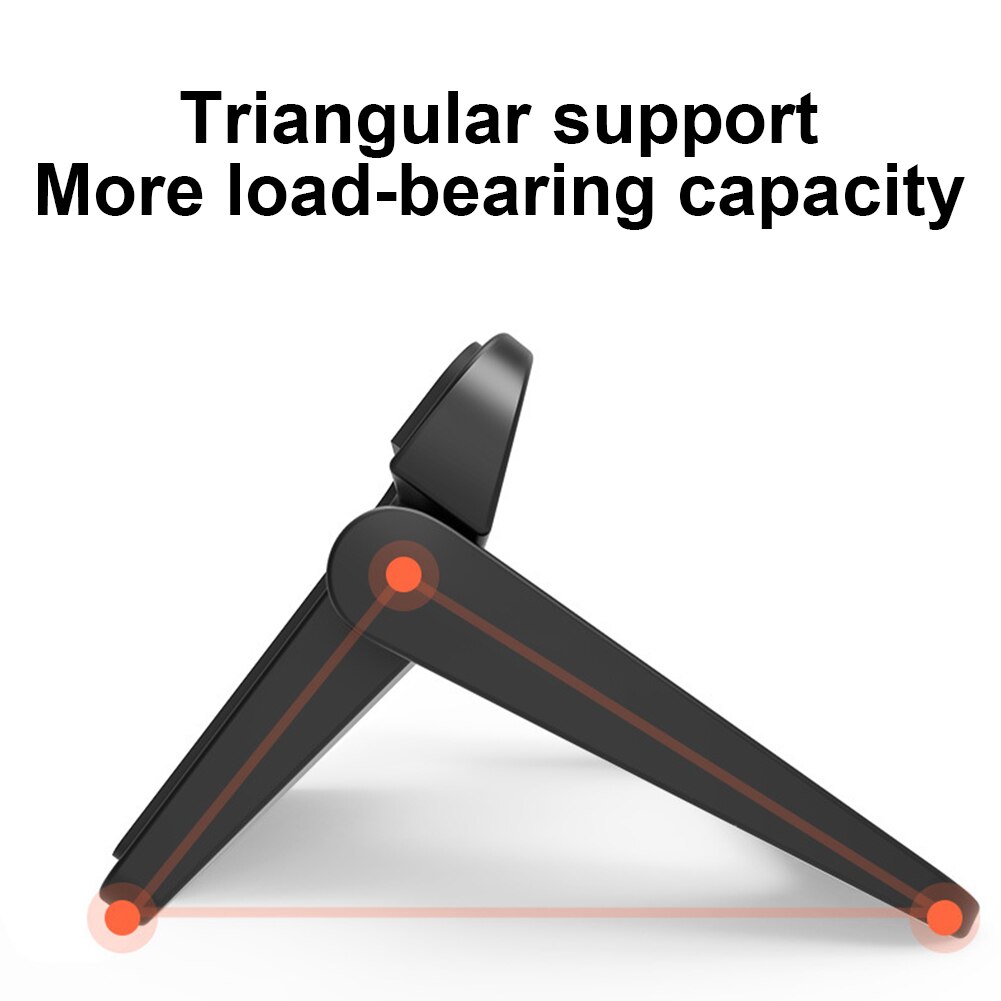 1 paar ergonomische universele handsfree koeling draagbare opvouwbare onzichtbare computer thuis desktop laptop standaard antislip abs