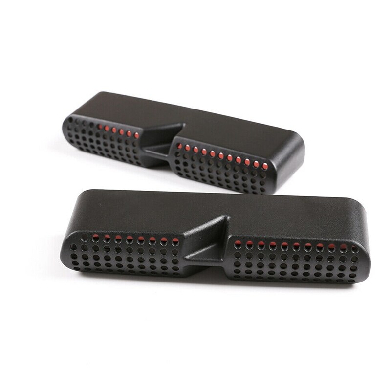 Embellecedor de cubierta de polvo para salida de aire de BMW, cubierta negra para debajo del asiento, X5, G05, ,