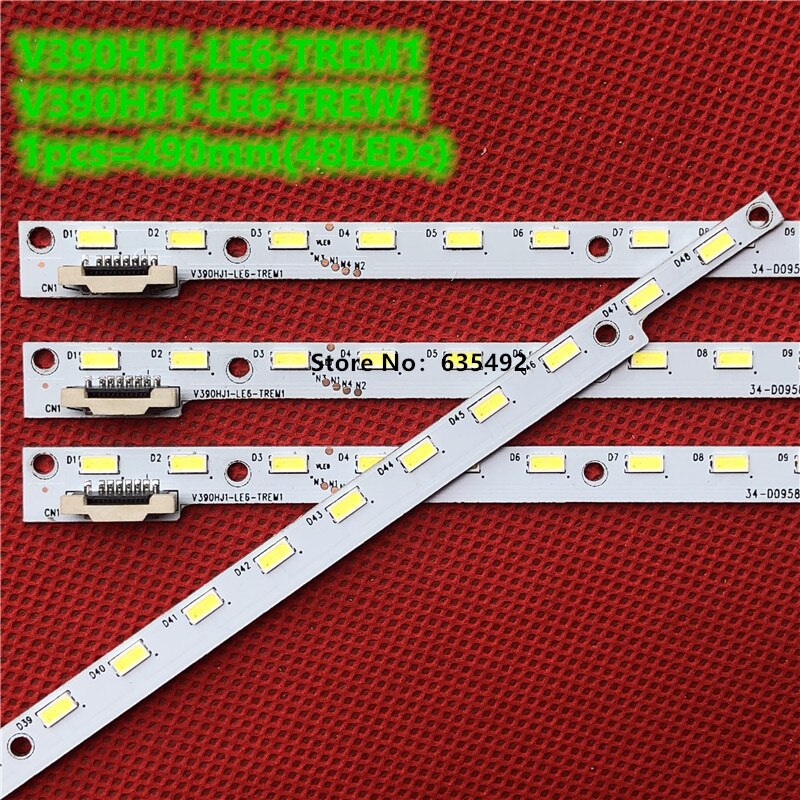 Led Backlight Strip 48 Lamp Voor Panasonic 39 ''Tv TX-39A400B 39A400E 39AS500B 39AS600B 39AS650B Hisense V390HJ1-LE6-TREM1 TREW1