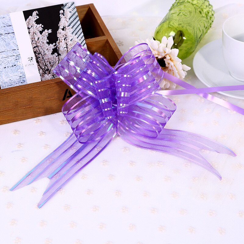 10Pcs Bowribbons Kerstcadeau Bloem Wrappers Voor Bruiloft Auto Verjaardag Evenementen Decoratie Gelukkig Nieuwjaar Cadeaus Decor: 12