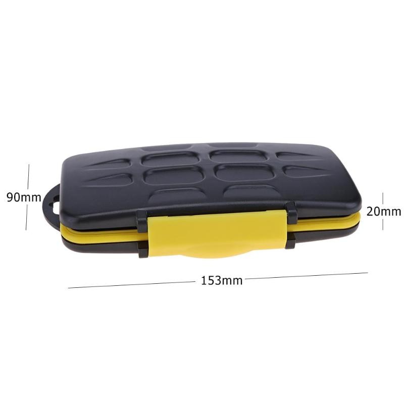 Multi-grid Waterproof Storage Saving Deposit 12SDTF waterproof Shockproof Memory Card Box Connector Mc-sdmsd24 Box Case Holder
