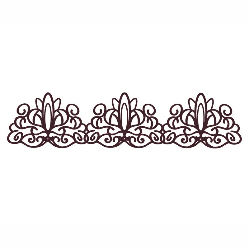 InLoveArts Lace Border Frame Metal Cutting Dies Dies Scrapbooking Card Making Embossing Stencil Die Cut Craft Dies